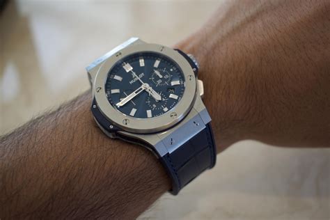 hublot 44mm stainless steel|Hublot big bang chronograph.